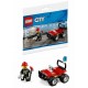 LEGO City Brandweer Quad (Polybag)