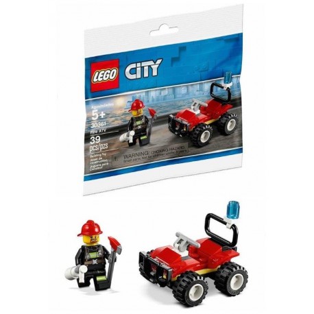 LEGO City Brandweer Quad (Polybag)