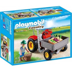 Playmobil Tractor met laadbak