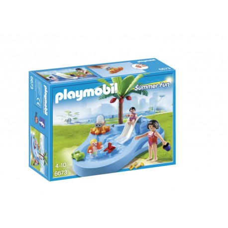 Playmobil Kinderbad met glijbaan