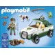Playmobil Terreinwagen met boswachter