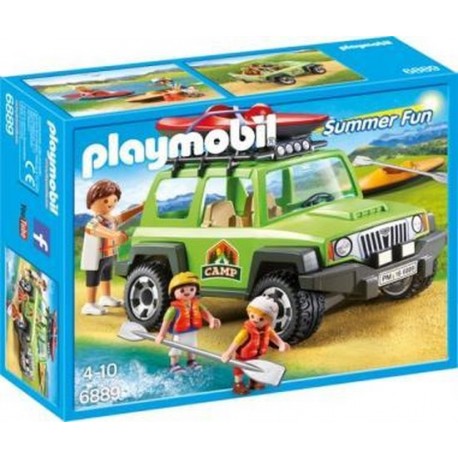 Playmobil Familieterreinwagen met kajaks