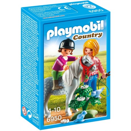 Playmobil Ponyrijden met mama