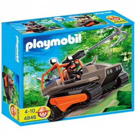 PLAYMOBIL rupsvoertuig met schattenrover