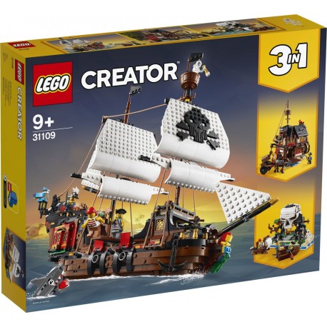 negatief Stuiteren Edelsteen LEGO Creator Piratenschip - 31109. Goedkoop bij Speelgoed van Zepper