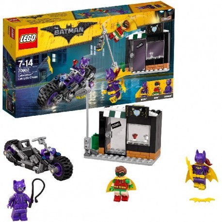 LEGO Batman Movie Catwoman Catcycle Achtervolging