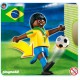 PLAYMOBIL Voetbalspeler Brazilie