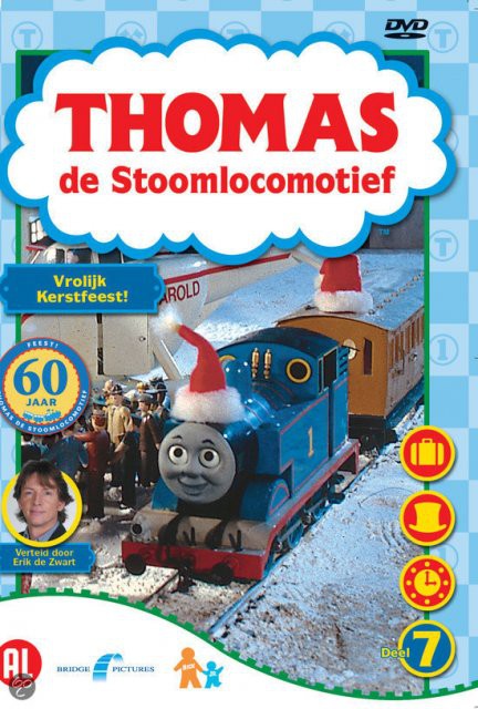 Thomas De Stoomlocomotief - Vrolijk Kerstfeest - Speelgoed Zepper