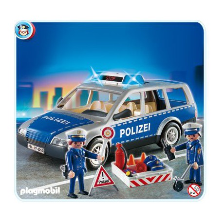 uitspraak Doorweekt Bezwaar PLAYMOBIL Politiewagen - Speelgoed van Zepper